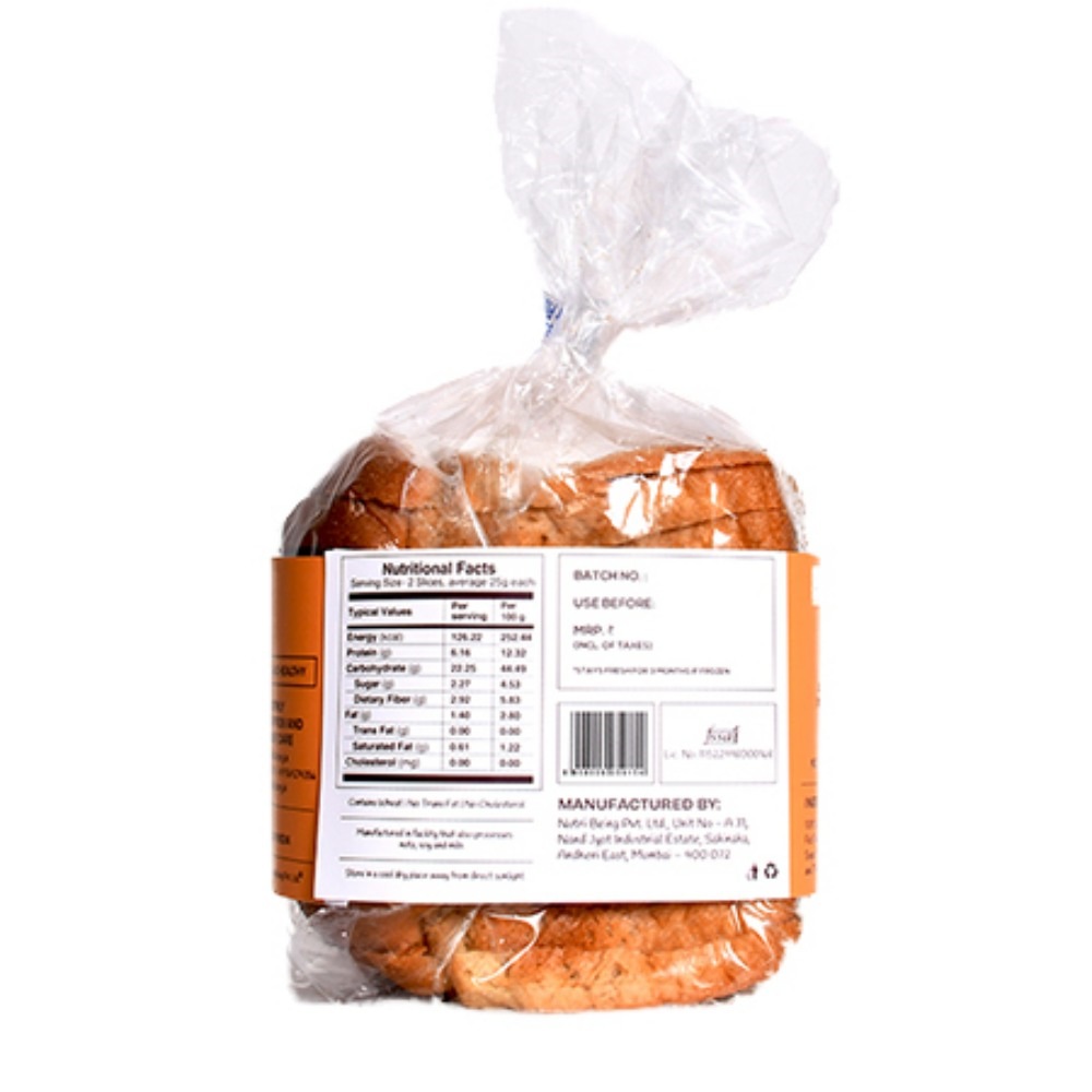 Zero Maida Bread - Simply Whole Wheat